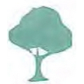 Mylar Confetti Shapes Tree (5")